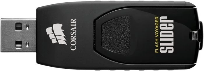 Corsair Flash Voyager Slider 64GB, USB-A, USB 3.2 Gen 1×1
