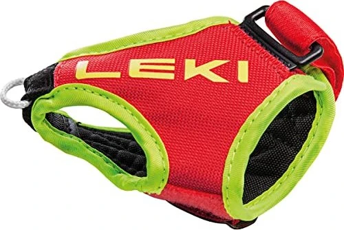 Leki Shark Frame Strap bright red/neonyellow