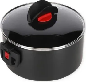 Zwilling Ballarini Click&Cook Kochtopf mit Glasdeckel 24cm 5.6l