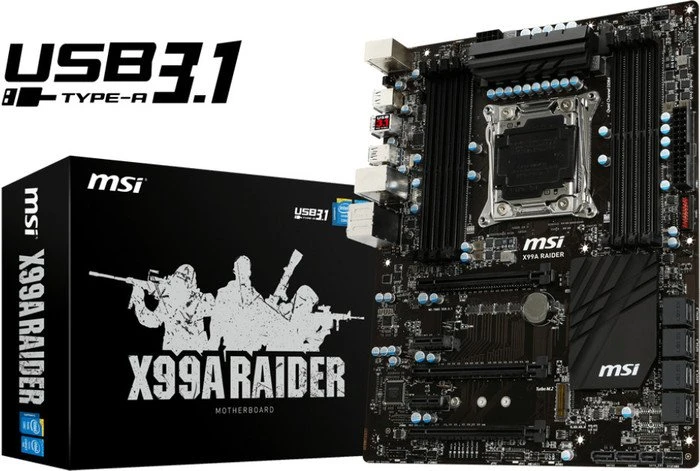MSI X99A Raider (Intel 2011-3)