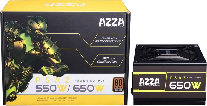 AZZA PSAZ New 650W, ATX