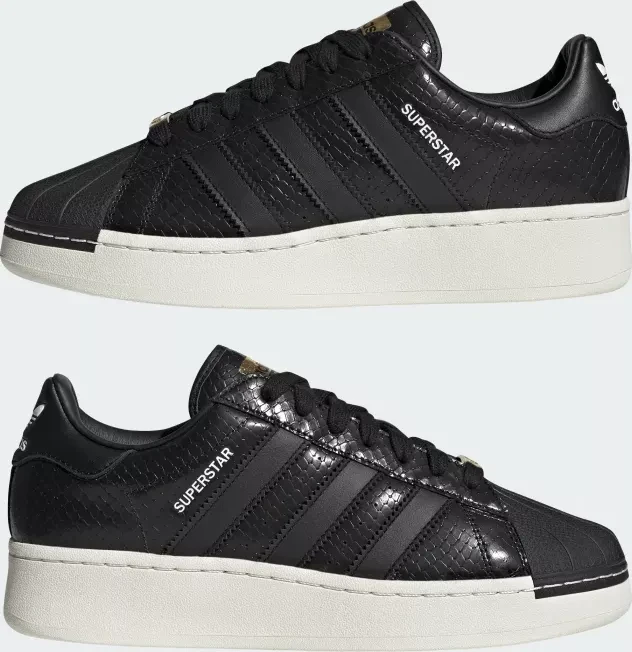 adidas Superstar XLG core black/gold metallic (Herren)
