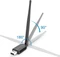 Conceptronic ABBY07B Bluetooth USB Adapter mit externer Antenne, Reichweite bis 100m, Bluetooth 5.1, USB-A 2.0 [Stecker] Vorschaubild