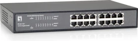LevelOne GEU Desktop Gigabit Switch, 16x RJ-45 (GEU-1621 / 524721)