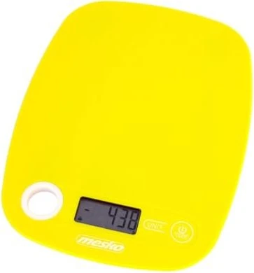 Mesko MS 3159y digitale Küchenwaage gelb
