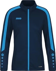 Jako Power Polyester Trainingsjacke marine/skyblue (Damen)