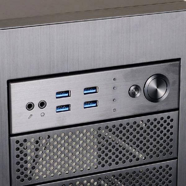 Lian Li PC-D600WB schwarz, Acrylfenster