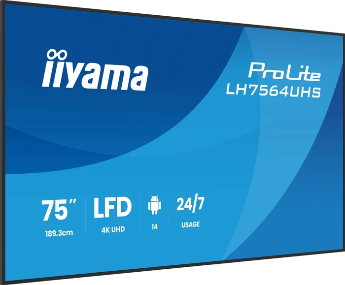 iiyama ProLite LH7564UHS-B1AG, 75"