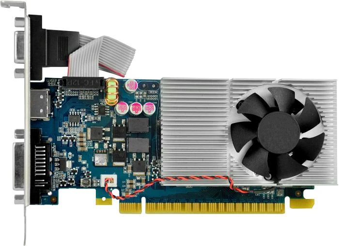 Sparkle GeForce GT 640 OC LP silber, 2GB DDR3, VGA, DVI, HDMI