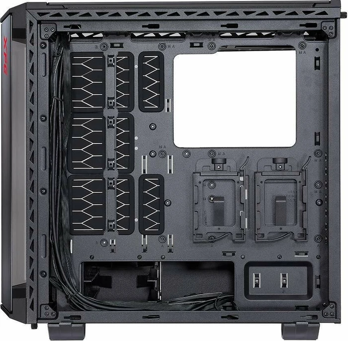 ADATA XPG Battlecruiser, schwarz, Glasfenster