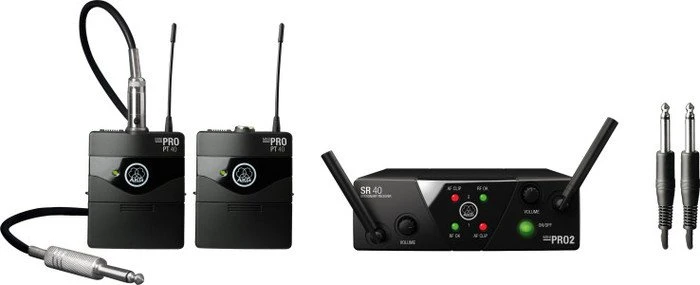AKG WMS40 Mini Dual Instrumental Set (verschiedene Frequenzen)