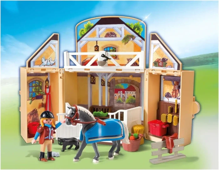 playmobil Country Aufklapp-Spiel-Box Reitstall