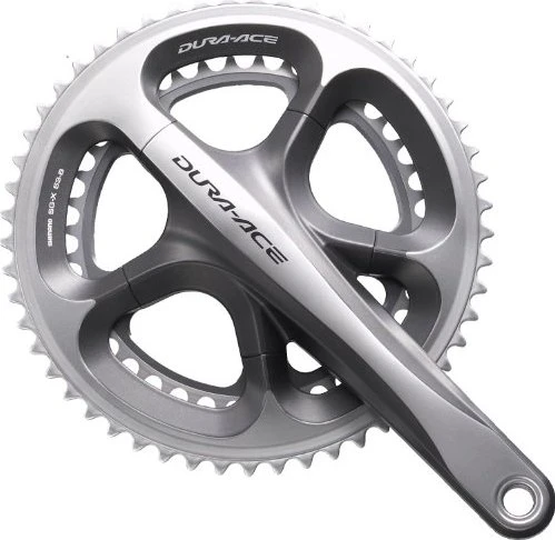 Shimano Dura Ace 2009 FC-7900 Hollowtech II 53/42 Zähne Kurbelgarnitur 165mm