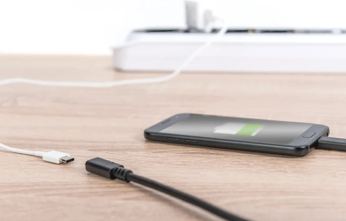 Digitus USB 3.1 Verlängerungskabel, USB-C [Stecker] auf USB-C [Buchse], 0.7m schwarz
