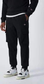 Champion Cargo Fleece Trainingshose lang schwarz (Herren)