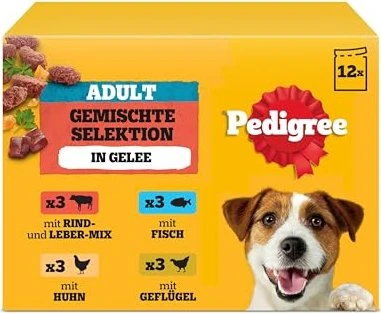 Pedigree Vital Protection Auswahl in Gelee, 1.20kg (12x 100g)