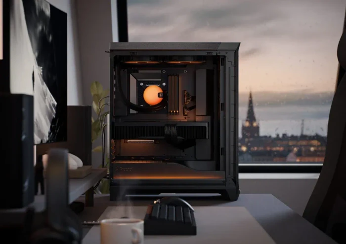 Fractal Design Meshify 3 Black Solid, schwarz
