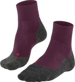 Falke TK5 Wander Wool Short Wandersocken dark mauve (Damen)