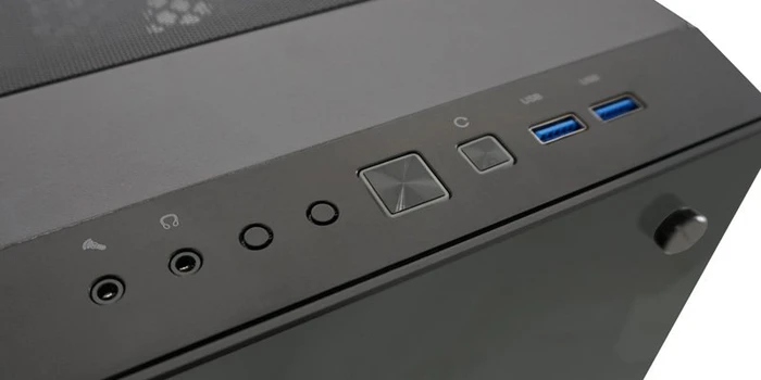 LC-Power Gaming 709B Solar_System_X, Glasfenster