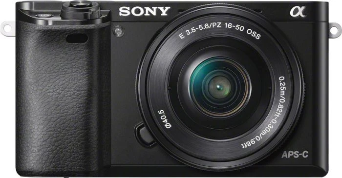 Sony Alpha 6000 schwarz mit Objektiv E PZ 16-50mm 3.5-5.6 OSS