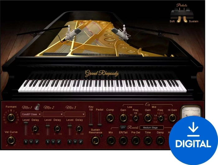 Waves Grand Rhapsody Piano, ESD (englisch) (PC/MAC)