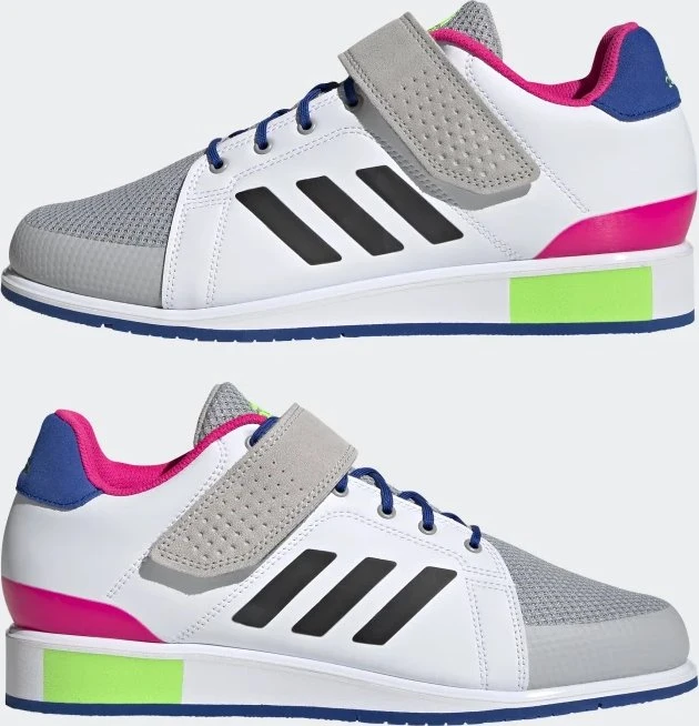 adidas Power Perfect 3 Tokyo cloud white/core black/team solar green (Herren)