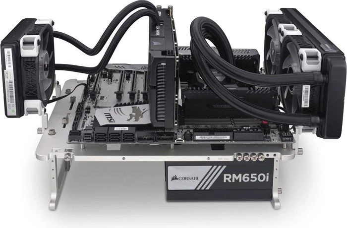 Streacom BC1 Open Benchtable silber