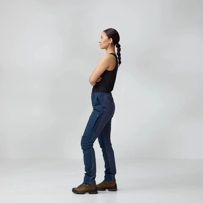 Fjällräven Abisko Hybrid Trail Hose lang navy (Damen)