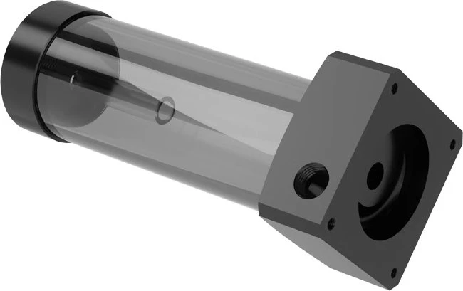 Barrow PBTT-BBB3 DDC Ausgleichsbehälter, 164mm, schwarz/schwarz transparent