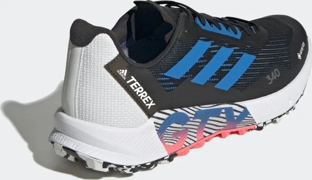 adidas Terrex Agravic Flow 2.0 GTX core black/blue rush/turbo (Herren)