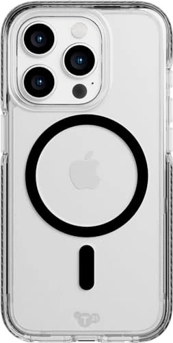 tech21 Evo Crystal für Apple iPhone 15 Pro Graphite Black
