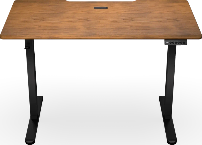Endorfy Atlas S Electric elektrisch höhenverstellbarer Sitz-Steh-Schreibtisch 114x60cm Dark wood/schwarz