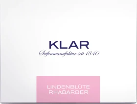 Klar Seifen Lindenblüte & Rhabarber, 135g