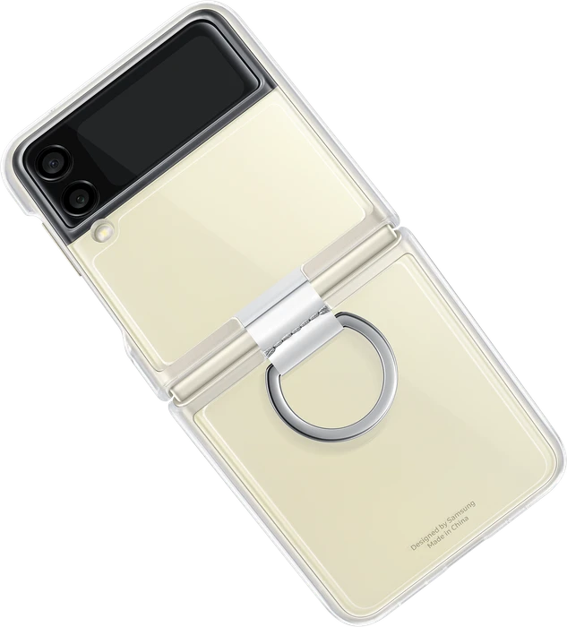 Samsung Clear Cover with Ring für Galaxy Z Flip 3 5G transparent