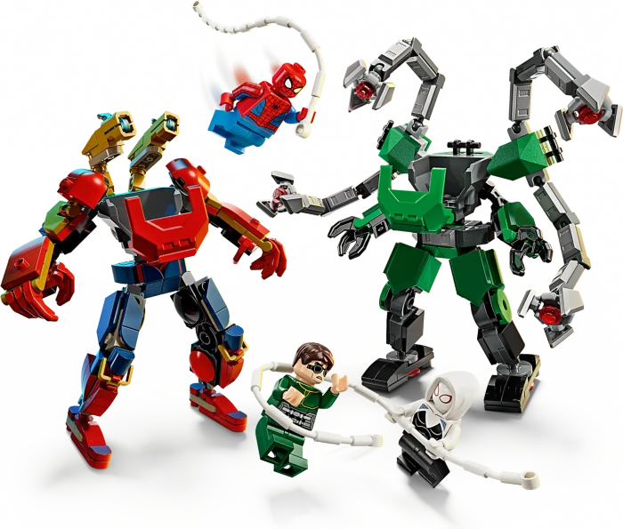 LEGO Marvel Super Heroes Spielset - Mech-Duell: Spider-Man vs. Doc Ock