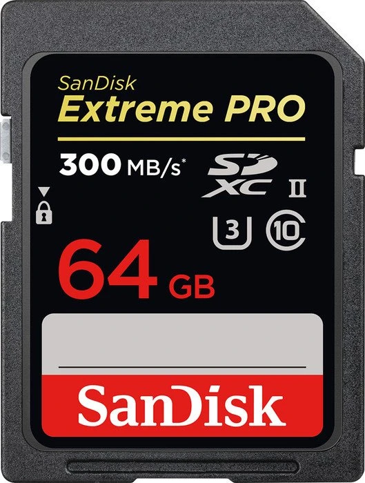 SanDisk Extreme PRO, SD UHS-II U3, Rev-DK