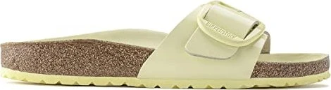 Birkenstock Madrid Big Buckle Naturleder Lack popcorn (Damen)
