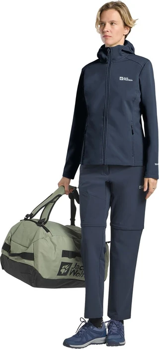 Jack Wolfskin Bornberg Hoody Funktionsjacke midnight sky/grey (Damen)