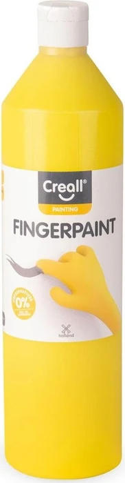 Creall Fingerpaint Malfarbe, gelb, 750ml