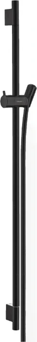 Hansgrohe Unica Brausestange S Puro 90cm mit Isiflex Brauseschlauch 160cm mattschwarz