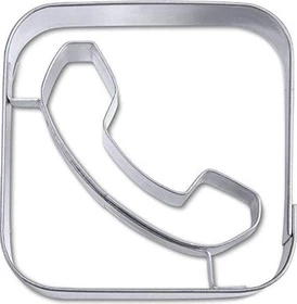 Städter Präge-Ausstecher App-Cutter Phone 6.5cm