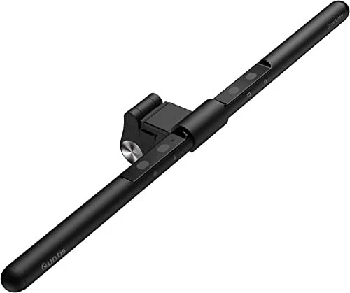 Quntis ScreenLinear Pro Computer Monitor Light, 15-22", LED-Lampe für Monitore, dimmbar, schwarz, USB