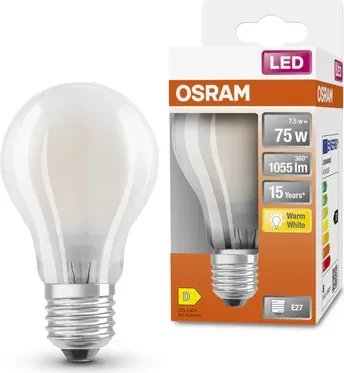 Osram Ledvance LED Star Classic Filament A 75 7.5W/827 E27
