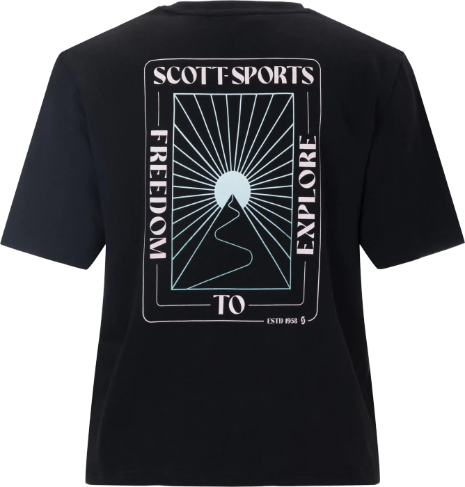 Scott Graphic T-Shirt kurzarm schwarz (Damen)