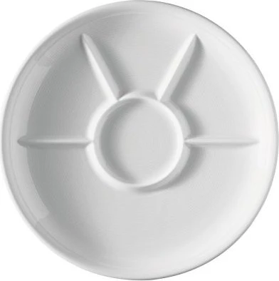 Thomas Trend Fondue-/Grillteller 26.5cm weiß