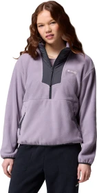 Columbia Sequoia Grove Half Zip Fleece Pullover shale purple/shark (Damen)