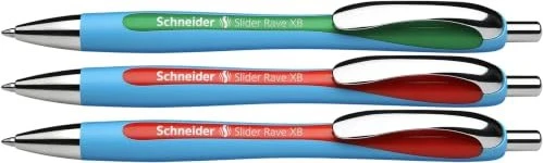 Schneider Slider Rave XB Teacher Edition Kugelschreiber, 3er-Set