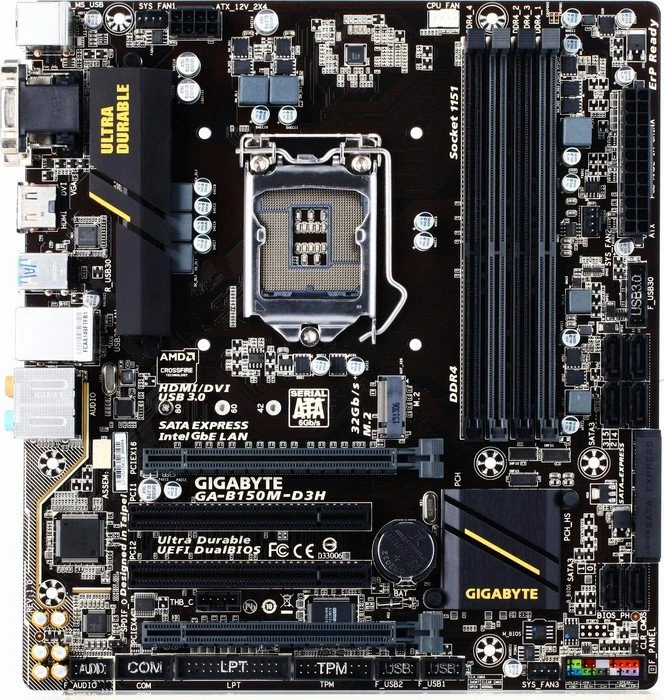 GIGABYTE GA-B150M-D3H (Intel 1151)
