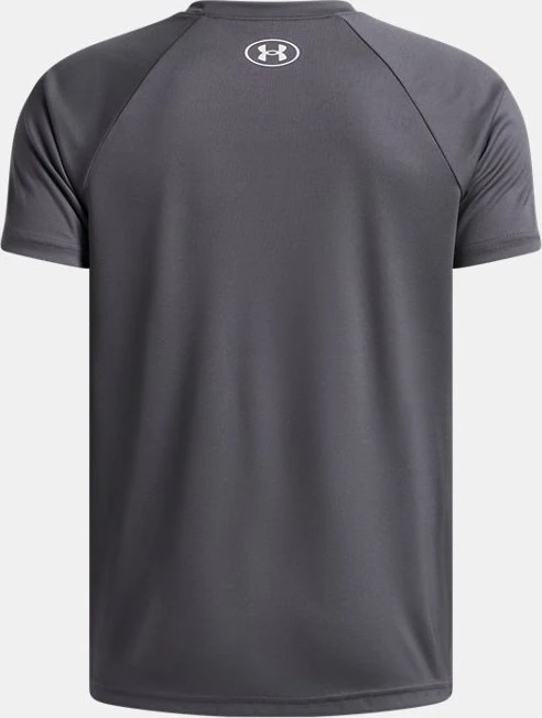 Under Armour Tech Split Wordmark Funktionsshirt kurzarm castlerock/white (Junior)