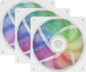 Natec Genesis Oxal 120 ARGB, weiß, 120mm, 3er-Pack